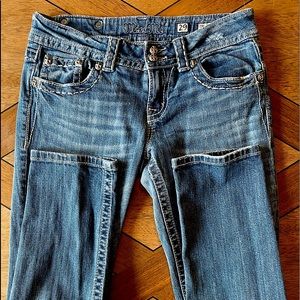 Miss Me Skinny Denim Jeans Sz 29 Buckle
